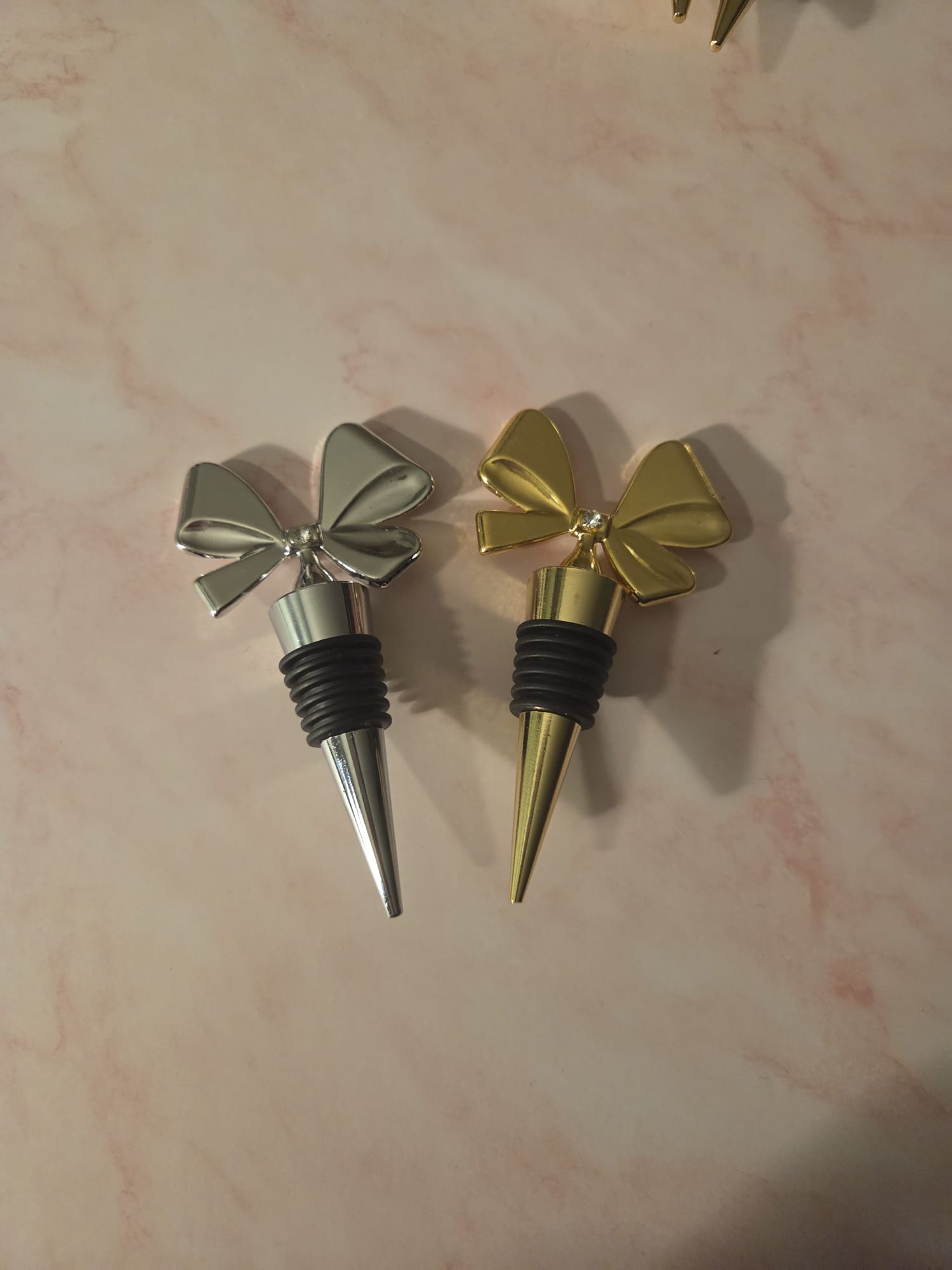 Flessen stopper 'Strik'