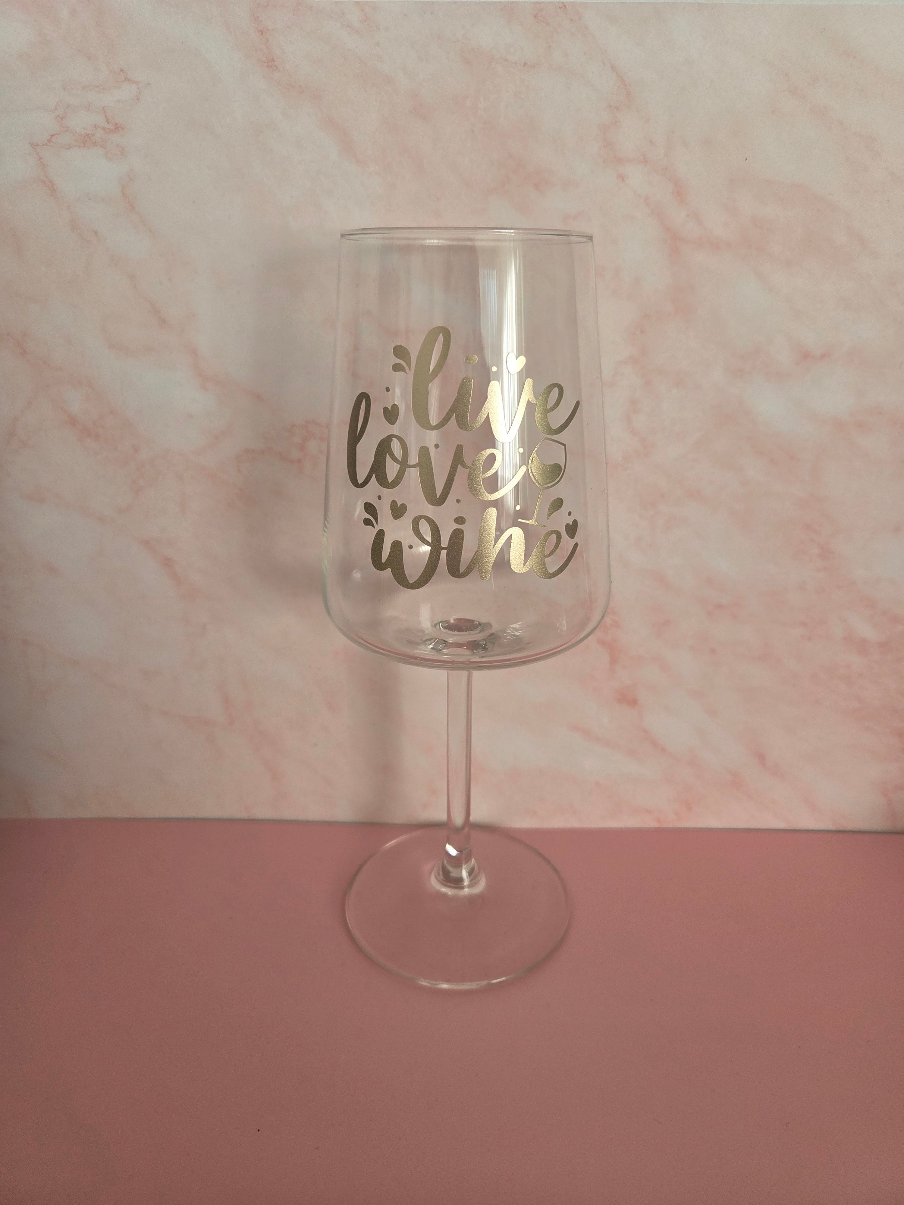 Wijnglas 'Goud'