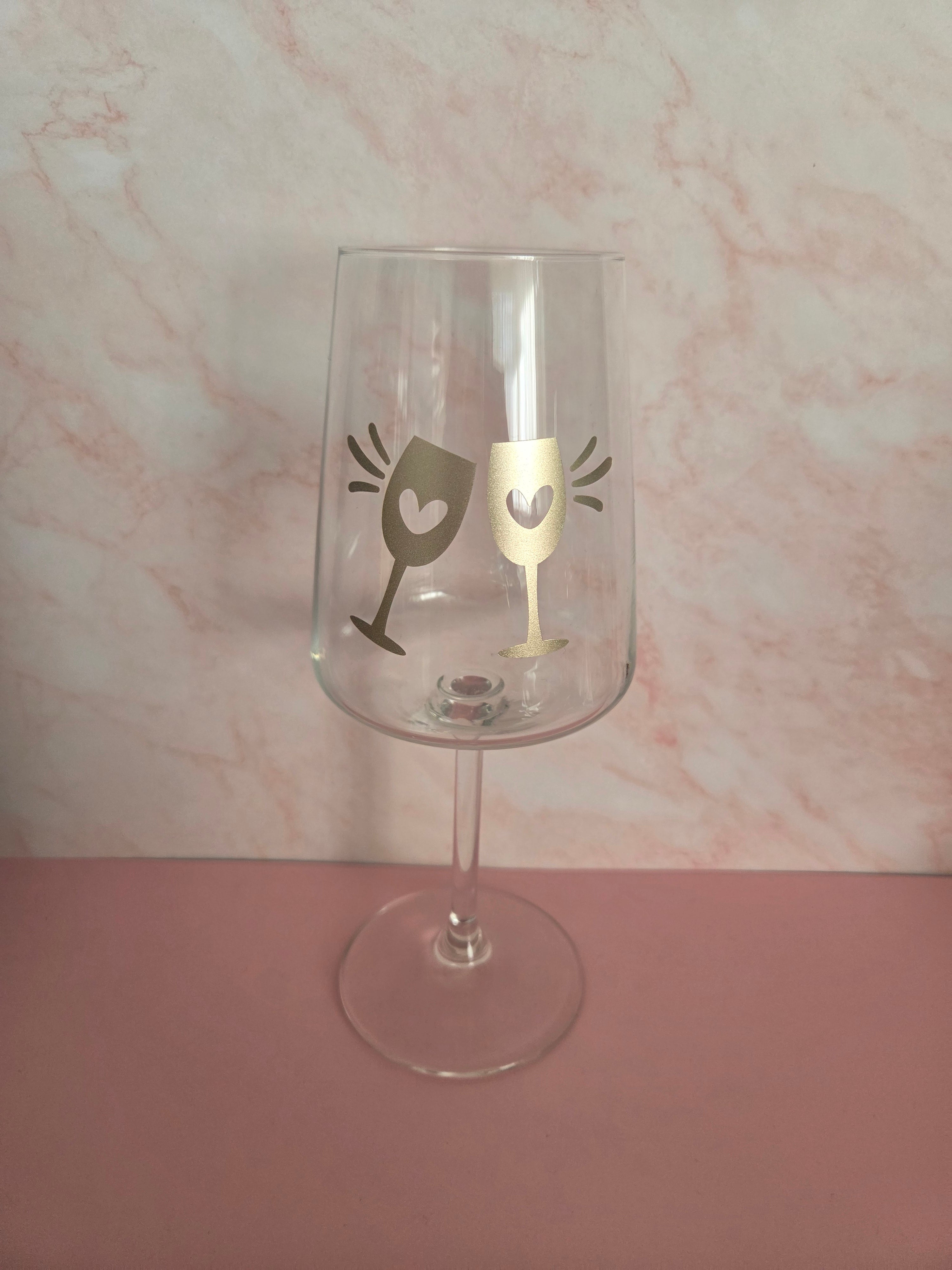 Wijnglas 'Goud'