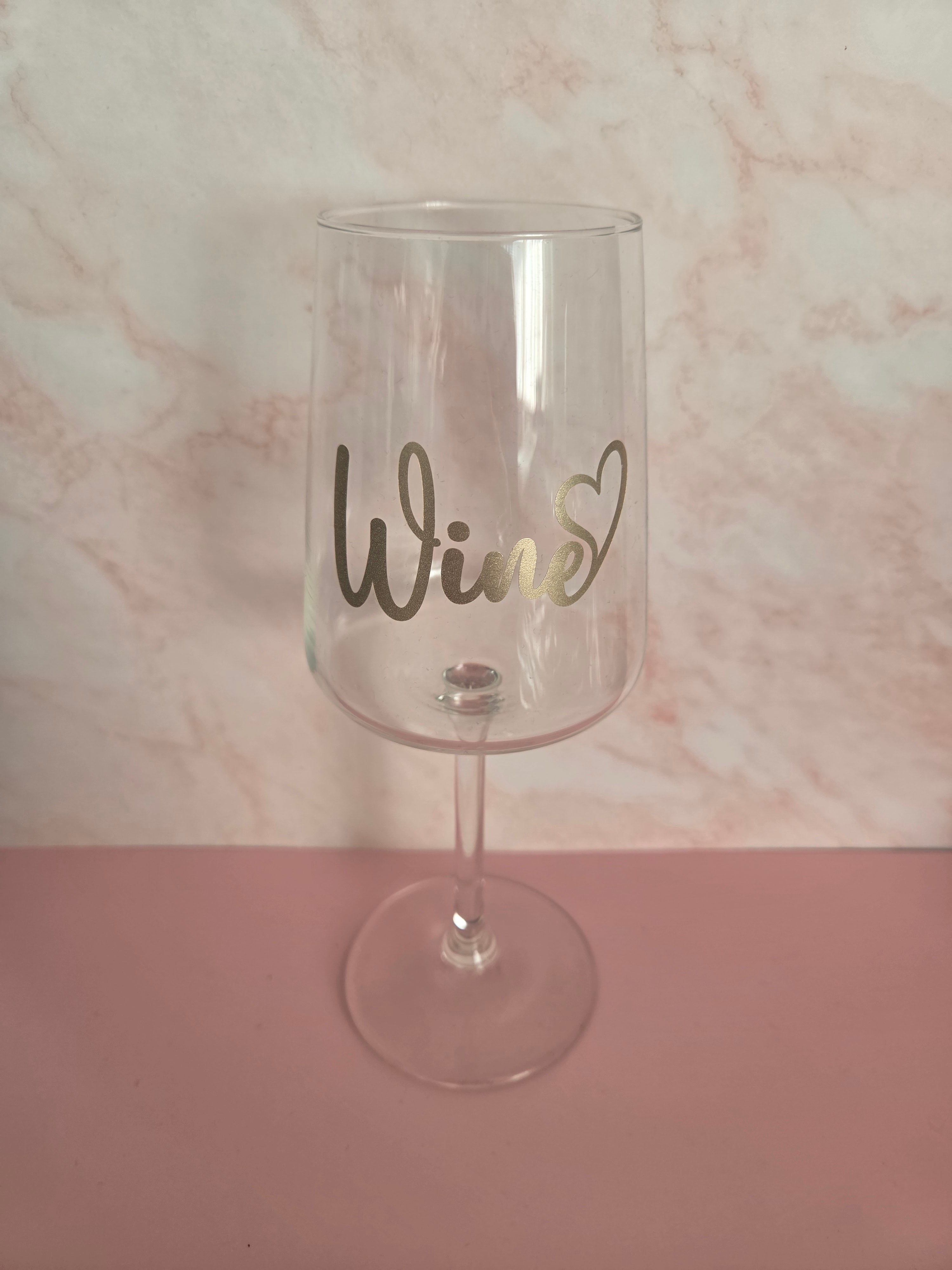 Wijnglas 'Goud'