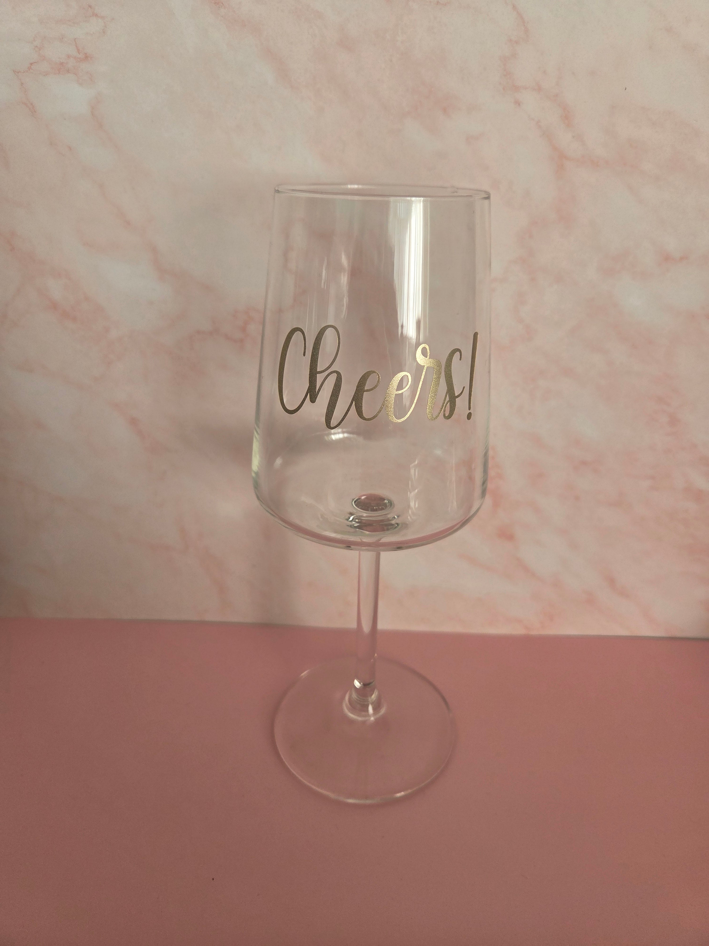 Wijnglas 'Goud'